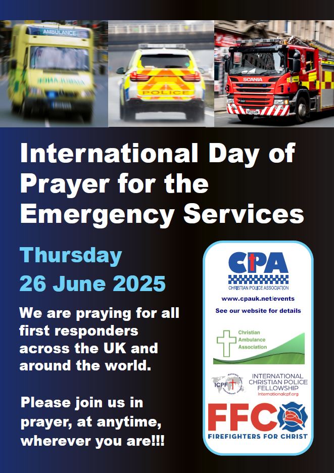 International Day of Prayer for the Emergency Services 2025