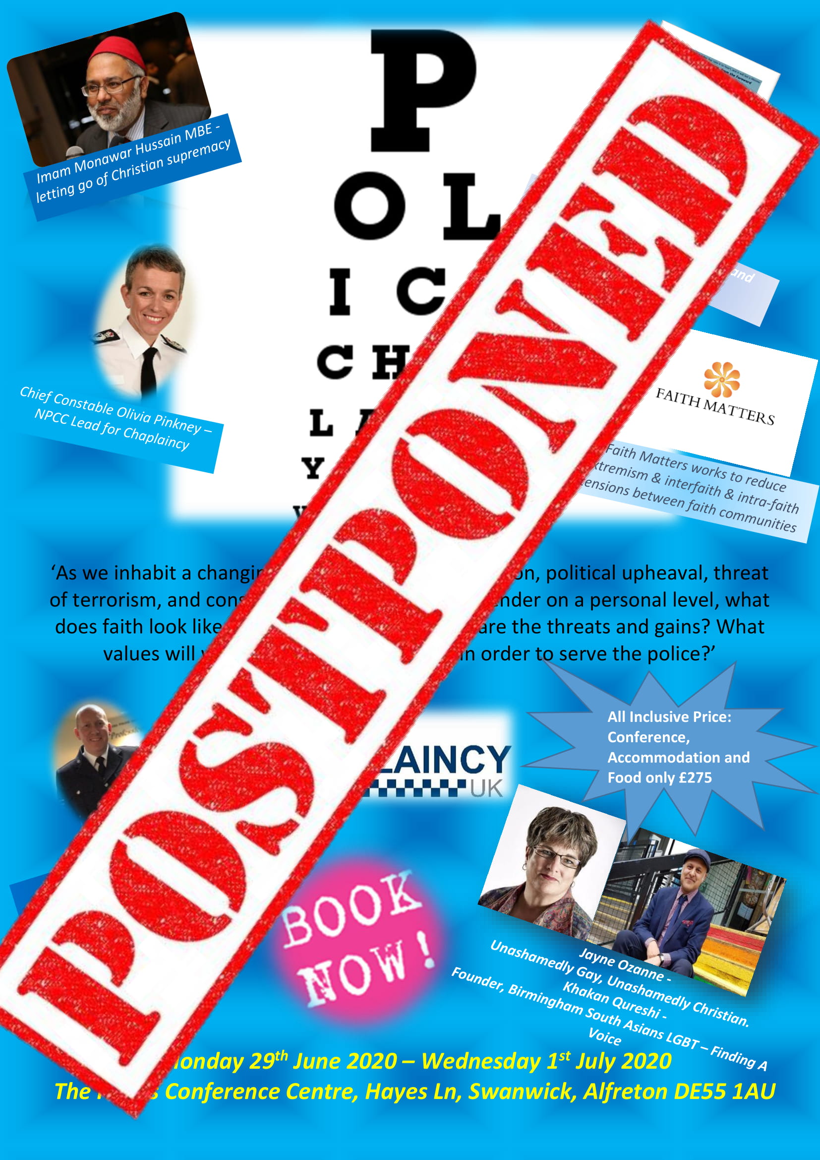 Conference Postponed